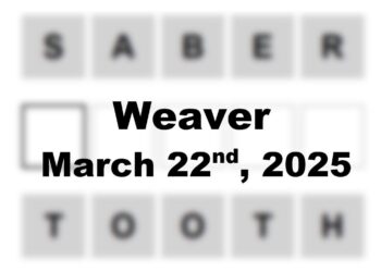 ‘Wordle’ Answer Today 1372 March 22nd 2025 – Hints and Solution (3/22/25)