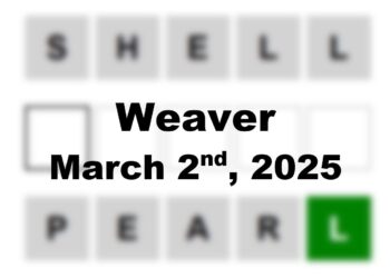 ‘Wordle’ Answer Today 1352 March 2nd 2025 – Hints and Solution (3/2/25)