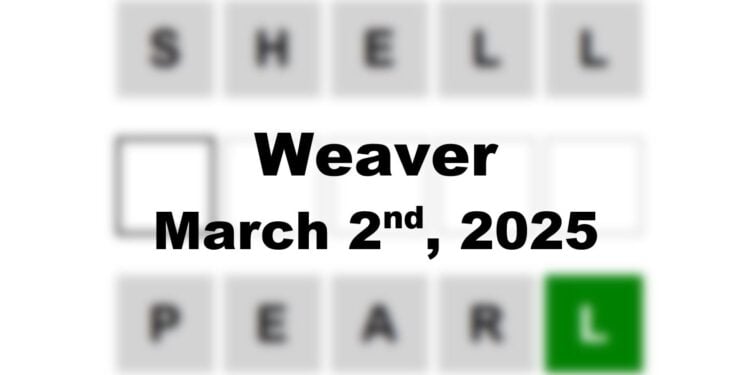 Daily Weaver Answers - 2nd March 2025