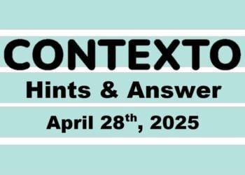 ‘Wordle’ Answer Today 1409 April 28th 2025 – Hints and Solution (4/28/25)