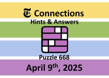 ‘Wordle’ Answer Today 1390 April 9th 2025 – Hints and Solution (4/9/25)