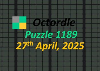 ‘Wordle’ Answer Today 1408 April 27th 2025 – Hints and Solution (4/27/25)