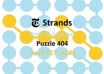 ‘Wordle’ Answer Today 1392 April 11th 2025 – Hints and Solution (4/11/25)