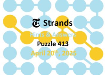 ‘Wordle’ Answer Today 1401 April 20th 2025 – Hints and Solution (4/20/25)
