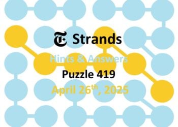 ‘Wordle’ Answer Today 1407 April 26th 2025 – Hints and Solution (4/26/25)