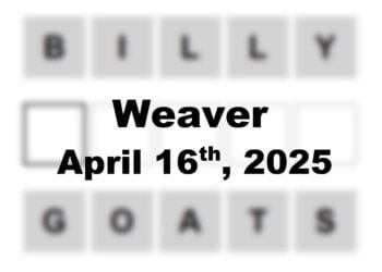 ‘Wordle’ Answer Today 1397 April 16th 2025 – Hints and Solution (4/16/25)