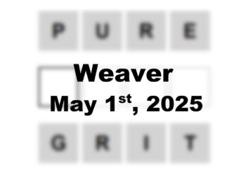 ‘Wordle’ Answer Today 1412 May 1st 2025 – Hints and Solution (5/1/25)