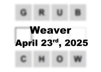 ‘Wordle’ Answer Today 1404 April 23rd 2025 – Hints and Solution (4/23/25)