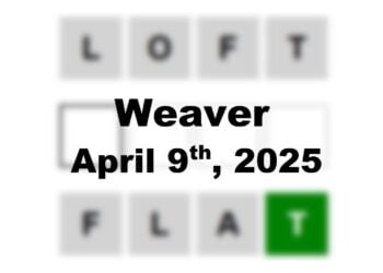 ‘Wordle’ Answer Today 1390 April 9th 2025 – Hints and Solution (4/9/25)
