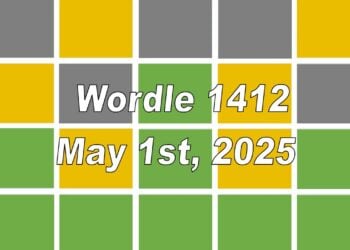 ‘Wordle’ Answer Today 1412 May 1st 2025 – Hints and Solution (5/1/25)