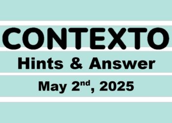 ‘Wordle’ Answer Today 1413 May 2nd 2025 – Hints and Solution (5/2/25)
