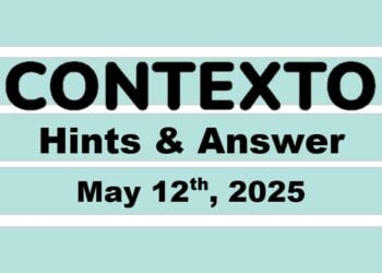 ‘Wordle’ Answer Today 1423 May 12th 2025 – Hints and Solution (5/12/25)