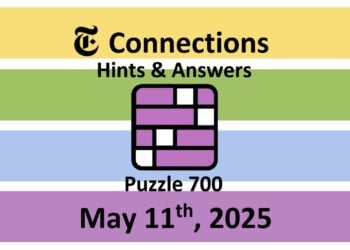 ‘NYT Connections’ Answers Today 700 May 11th, 2025 – Hints and Solutions (5/11/25)