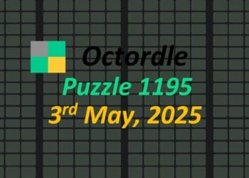 ‘Wordle’ Answer Today 1414 May 3rd 2025 – Hints and Solution (5/3/25)