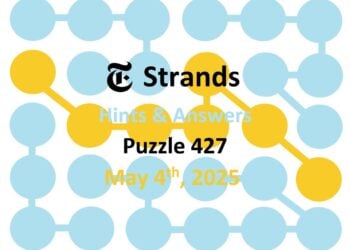 ‘Wordle’ Answer Today 1415 May 4th 2025 – Hints and Solution (5/4/25)