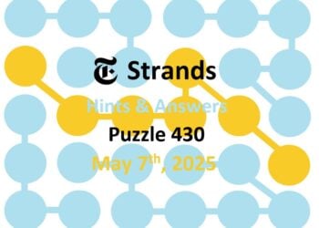 ‘Wordle’ Answer Today 1418 May 7th 2025 – Hints and Solution (5/7/25)