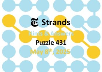 ‘Wordle’ Answer Today 1419 May 8th 2025 – Hints and Solution (5/8/25)