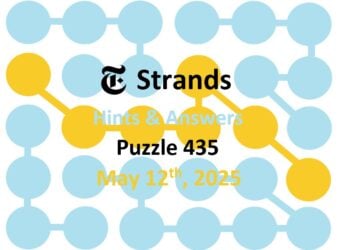‘Wordle’ Answer Today 1423 May 12th 2025 – Hints and Solution (5/12/25)