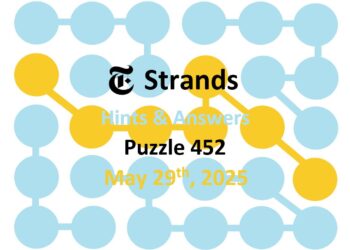 ‘Wordle’ Answer Today 1440 May 29th 2025 – Hints and Solution (5/29/25)