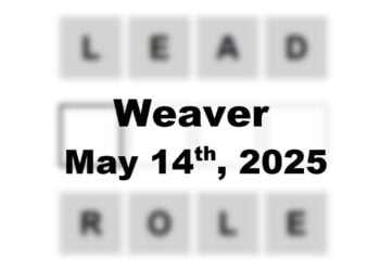 ‘Wordle’ Answer Today 1425 May 14th 2025 – Hints and Solution (5/14/25)