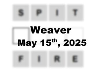 ‘Wordle’ Answer Today 1426 May 15th 2025 – Hints and Solution (5/15/25)