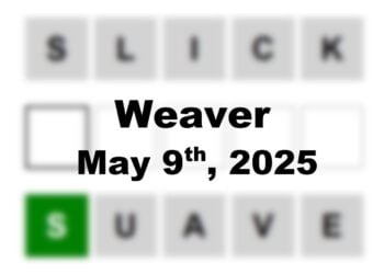‘Wordle’ Answer Today 1420 May 9th 2025 – Hints and Solution (5/9/25)