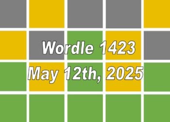 ‘Wordle’ Answer Today 1423 May 12th 2025 – Hints and Solution (5/12/25)