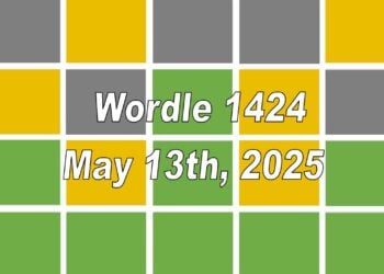 ‘Wordle’ Answer Today 1424 May 13th 2025 – Hints and Solution (5/13/25)