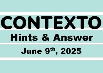 ‘Wordle’ Answer Today 1451 June 9th 2025 – Hints and Solution (6/9/25)
