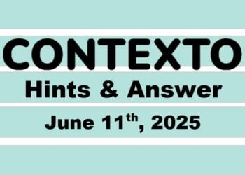 ‘Wordle’ Answer Today 1453 June 11th 2025 – Hints and Solution (6/11/25)