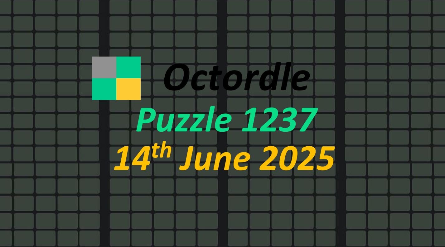 ‘Wordle’ Answer Today 1456 June 14th 2025 – Hints and Solution (6/14/25)