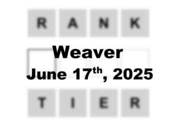 ‘Wordle’ Answer Today 1459 June 17th 2025 – Hints and Solution (6/17/25)
