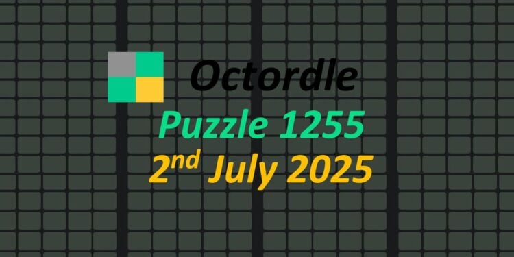 Daily Octordle 2nd July 2025 Answers Today 1255