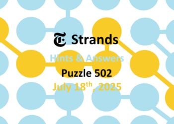 ‘Wordle’ Answer Today 1490 July 18th 2025 – Hints and Solution (7/18/25)