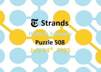 ‘Wordle’ Answer Today 1496 July 24th 2025 – Hints and Solution (7/24/25)