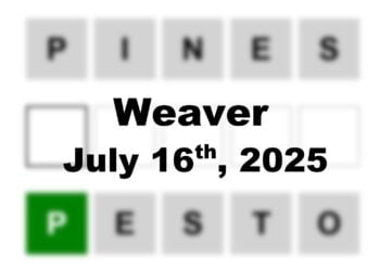 ‘Wordle’ Answer Today 1488 July 16th 2025 – Hints and Solution (7/16/25)
