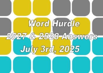 ‘Wordle’ Answer Today 1475 July 3rd 2025 – Hints and Solution (7/3/25)