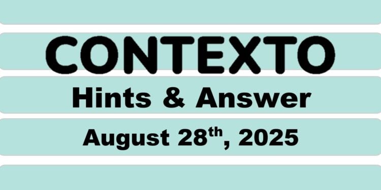 Daily Contexto 1075 - August 28th 2025