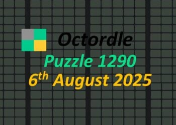 ‘Wordle’ Answer Today 1509 August 6th 2025 – Hints and Solution (8/6/25)