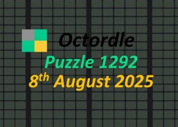 ‘Wordle’ Answer Today 1511 August 8th 2025 – Hints and Solution (8/8/25)
