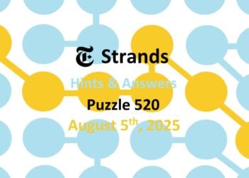 ‘Wordle’ Answer Today 1508 August 5th 2025 – Hints and Solution (8/5/25)