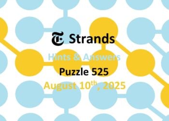 ‘Wordle’ Answer Today 1513 August 10th 2025 – Hints and Solution (8/10/25)