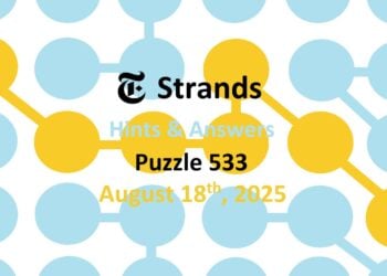 ‘Wordle’ Answer Today 1521 August 18th 2025 – Hints and Solution (8/18/25)