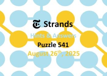 ‘Wordle’ Answer Today 1529 August 26th 2025 – Hints and Solution (8/26/25)