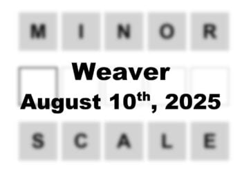 ‘Wordle’ Answer Today 1513 August 10th 2025 – Hints and Solution (8/10/25)