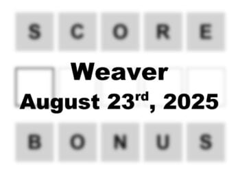 ‘Wordle’ Answer Today 1526 August 23rd 2025 – Hints and Solution (8/23/25)