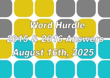 ‘Wordle’ Answer Today 1519 August 16th 2025 – Hints and Solution (8/16/25)
