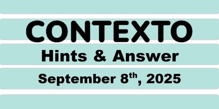 Daily Contexto 1086 - September 8th 2025
