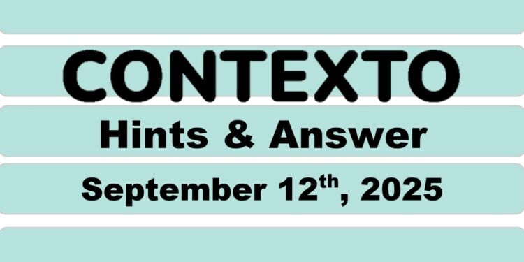 Daily Contexto 1090 - September 12th 2025