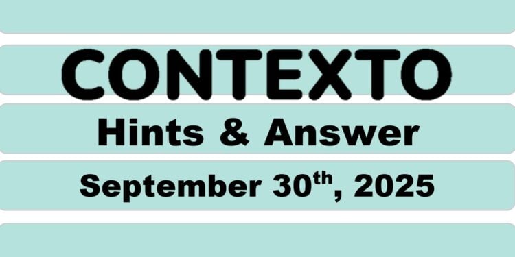 Daily Contexto 1108 - September 30th 2025